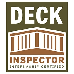InterNACHI Certified Deck Inspector badge