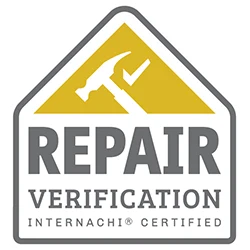 InterNACHI Certified Repair Verification badge
