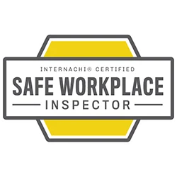 InterNACHI Certified Safe Workplace Inspector badge
